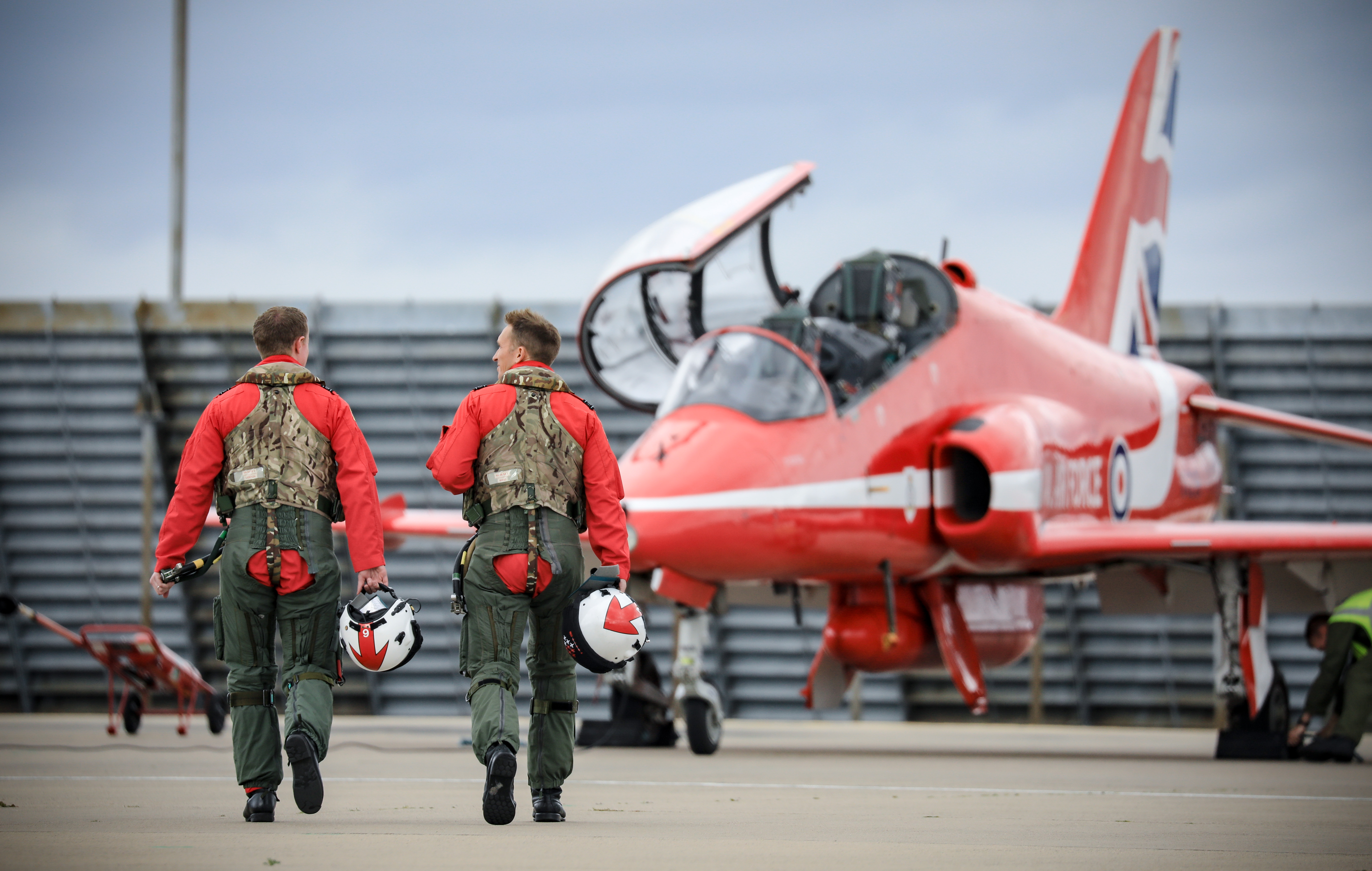 The relocation to RAF Waddington maintains the Red Arrows' bond with Lincolnshire.
